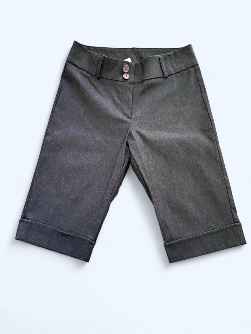 🖤 Vintage Deadstock Charcoal Bermuda Shorts